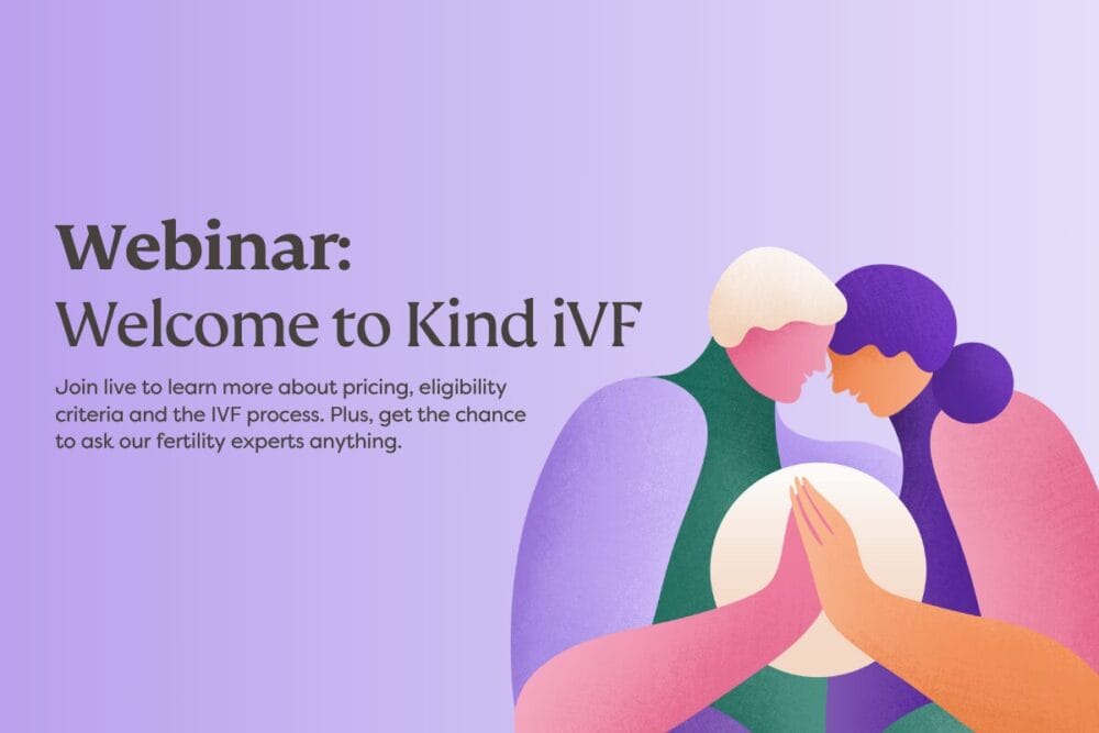 Webinar welcome to Kind iVF new website